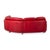 Ruby Red Leather Corner Sofa from Ewald Schillig For Sale - Image 12 of 15