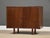 A mid century modern walnut credenza two door chest with walnut knobs. Professionally refinished. Circa 1960’s. Made in...
