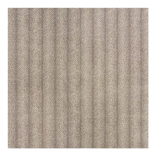 Sample - Schumacher Nakuru Linen Velvet Fabric in Thistle For Sale