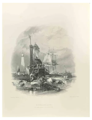 Edward Francis Finden, Sunderland, Etching, 1845