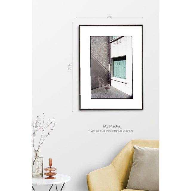 Paul Cooklin, Green, Geometry, Window Shutter, Edition of 50 For Sale - Image 4 of 7