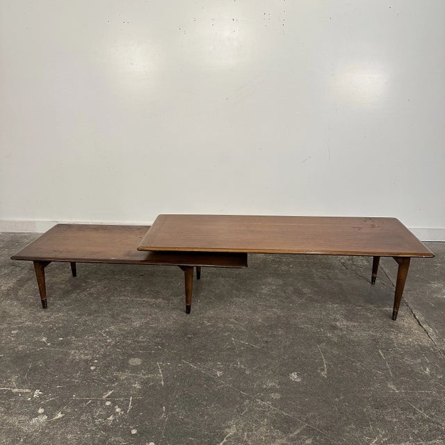 Mid Century Modern Switchblade Coffee Table For Sale - Image 4 of 11