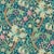 Morris & Co Golden Lily Wallpaper in Galactic Ink - a Sample For Sale