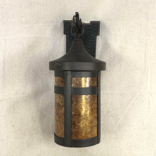 Rejuvenation Brass Lantern Wall Sconce Chairish