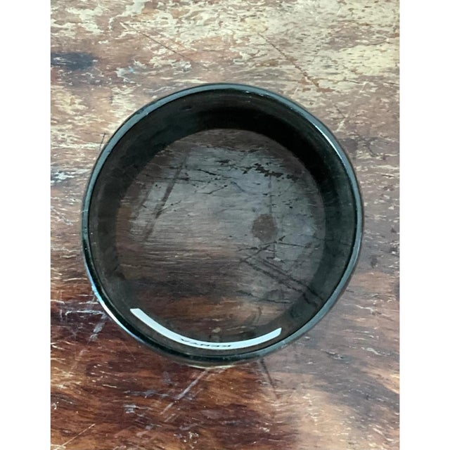 Vintage Resin Kenya Horn Bangle For Sale - Image 12 of 12