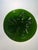 Mid-Century Modern Ikebana Bowl in Green Art Glass by Michael Bang for Holmegaard, Denmark, 1975 For Sale - Image 3 of 10
