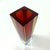 Glass 1970s Sommerso Square Glass Vase Attributed to Alessandro Mandruzzato For Sale - Image 7 of 9
