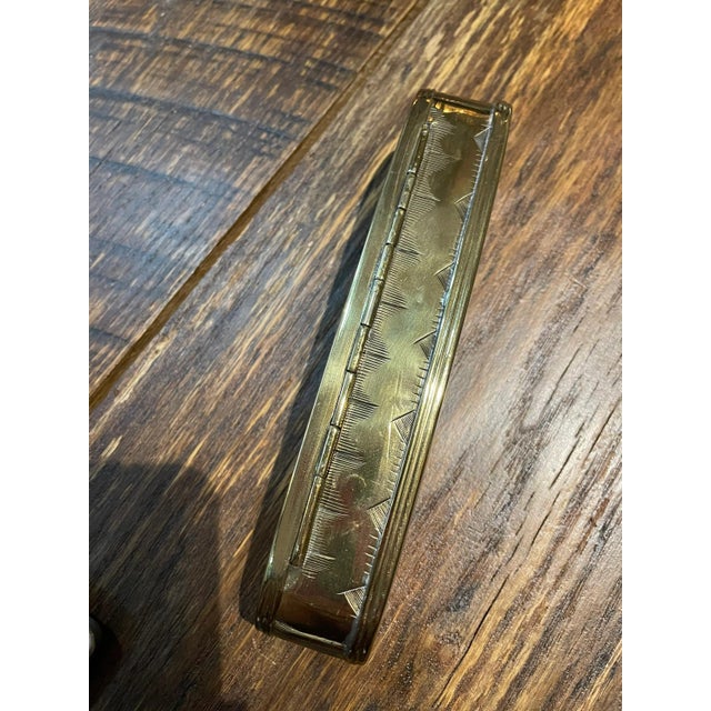18th Century Dutch Brass Tobacco Box: Scandalous Lovers Scene For Sale - Image 10 of 10