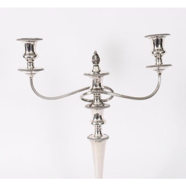 Antique Victorian Three Light Candelabra from Garrard & Co, 1880, Set of 2 For Sale - Image 12 of 18