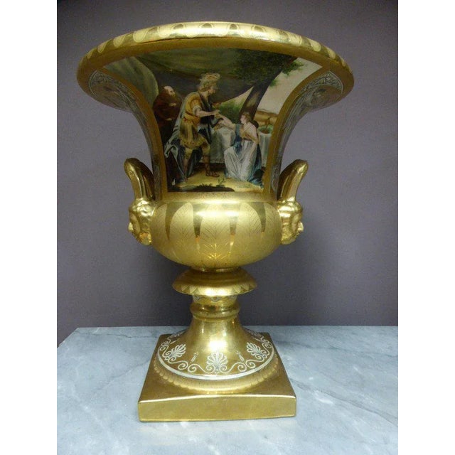 Medici Porcelain Vases, Set of 2 For Sale - Image 9 of 13