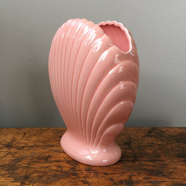 Vintage Japan Pink Shell Vase Chairish