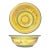 Terre E Provence Yellow & Green Earthenware Serving Bowl For Sale