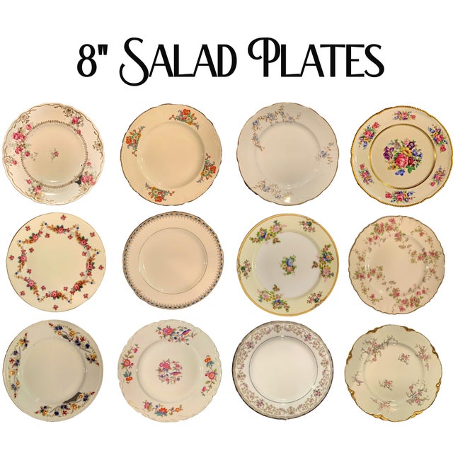 Crown Staffordshire Mixed China Service for 12- Set of 145 For Sale - Image 4 of 12