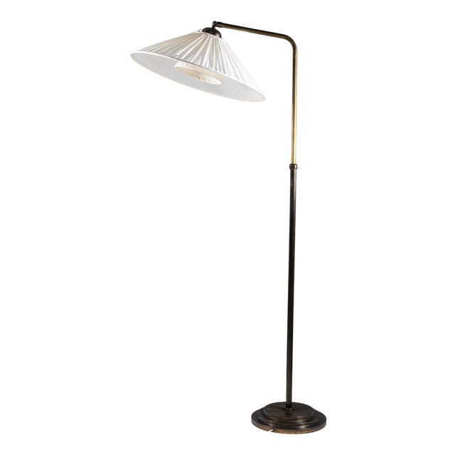 Art Deco Floor Lamp, Sweden, 1930s For Sale