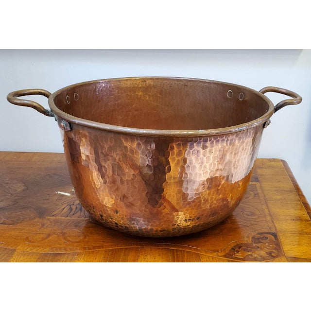 Mid 19th Century Hand Hammered North African Copper Pot Chairish
