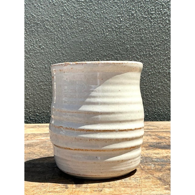 Vintage Aboriginal Studio Pottery Vase For Sale - Image 12 of 12