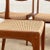 1960s Scandinavian Modern Teak and Rope Weave Dining Chairs - Set of 6 For Sale - Image 9 of 10