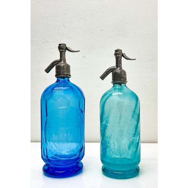 French Art Deco Soda Syphons, 1920s, Set of 2 For Sale - Image 16 of 16