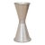 Mid 20th Century Hourglass Sculptural Aluminum Planter or Pedestal For Sale