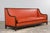 Wood 1930s French Art Deco Oak Canape in Faux Leather For Sale - Image 7 of 18