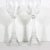 Shabby Chic Vintage Pair of Eiffel Tower Wine Glasses For Sale - Image 3 of 8