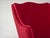 Danish Highback Armchair in Velour with Ash Legs, 1970s For Sale - Image 9 of 18