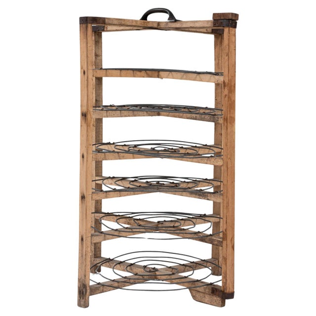 20th Century French Metal & Wooden Cake Stand For Sale - Image 9 of 18