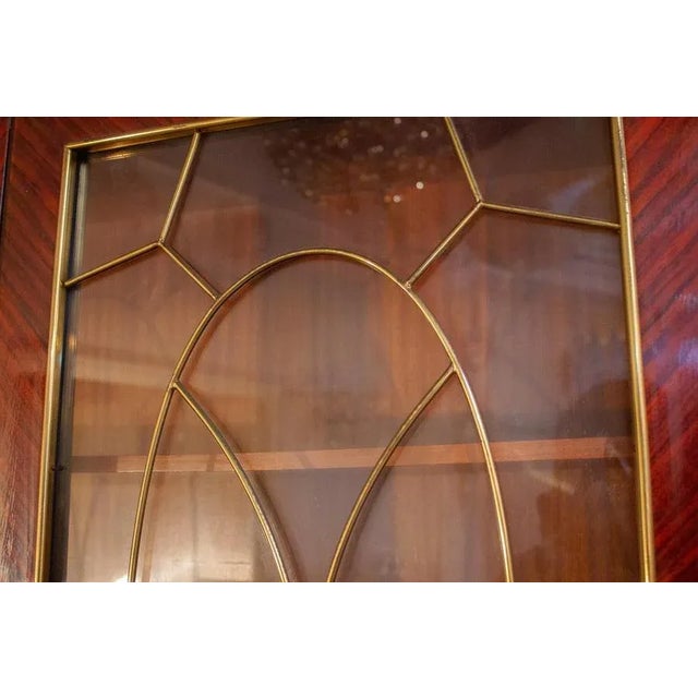 Wood Mid-Century Italian Cabinet Bookcase, 1950s For Sale - Image 7 of 16