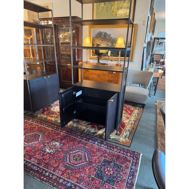 Four Hands Trey Modular Wide Bookcase For Sale - Image 11 of 12