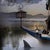 Terra Incognita presents a surreal landscape where a figure clad in nature-inspired attire navigates a serene lake aboard...