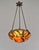 Daum 1920s Daum Majorelle French Art Deco Cameo Glass Pendant Light For Sale - Image 4 of 15