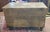 Fine antique early 19th century sponge painted blanket chest in black and mustard. Features smaller size beautiful sponge...