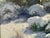 Original Bill Anton "Heavy Snows" Oil on Board 2012 Signed Front and Back For Sale - Image 4 of 9