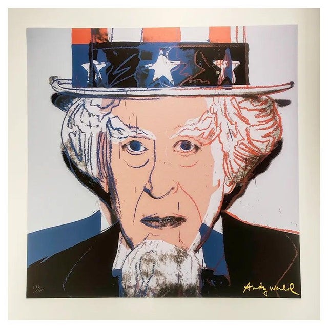After Andy Warhol, Uncle Sam, 1980s, Lithograph For Sale