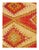 Beautiful Colorful Long and Narrow Vintage Moroccan Rug, checkered medallions, humanoid figures and ancient protection...