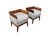 Mid-Century Modern HBF Chalice Chairs by Orlando Diaz-Azcuy - A Pair For Sale - Image 3 of 6
