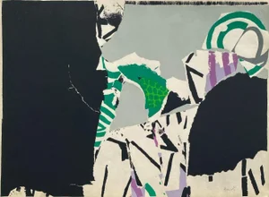 1975 Marcello Avenali Abstract Screen Print