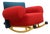 Topolino Rocking Chair by Seveso & Trezzi for Felice Rossi, 1980s For Sale