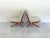Beige Pierre Jeanneret Scissor Lounge Chairs, Knoll, 1965, Original Cushions Included For Sale - Image 8 of 15