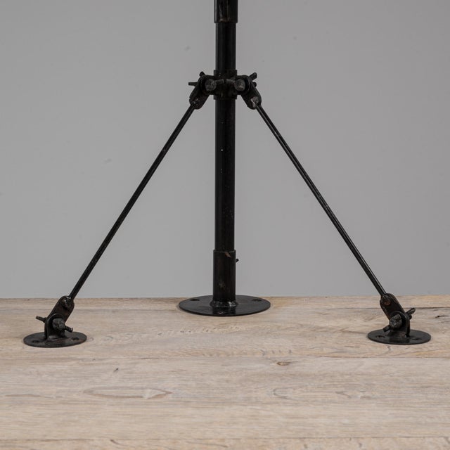 This 1900s French display cabinet is crafted from solid oak and features a beautifully patinated natural finish that...