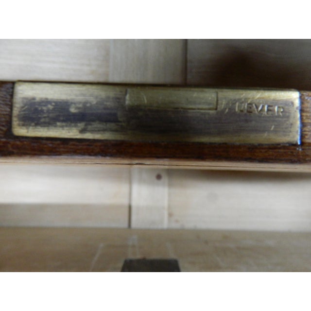 Edwardian Oak Chest of Drawers, 1890s For Sale - Image 16 of 18