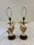 Mid 20th Century Mid 20th Century Pair of Italian Capodimonte Style Hand-Painted Figural Urn Table Lamps For Sale - Image 5 of 8