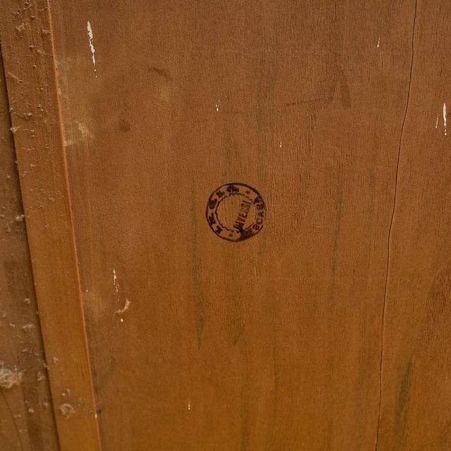 Vintage Grey Wood Dresser For Sale - Image 9 of 11