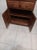 English Vintage Wooden Storage Cabinet Two Small Drawers Shutter Door Heywood Wakefield For Sale - Image 3 of 7