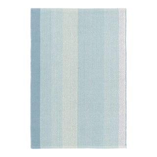 Dash & Albert by Annie Selke Shore Stripe Woven Cotton Rug, 2'6" x 8' For Sale