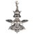 Viennese Art Nouveau Silver Caviar Stand from Würbel & Czokally, 1900s For Sale - Image 17 of 17