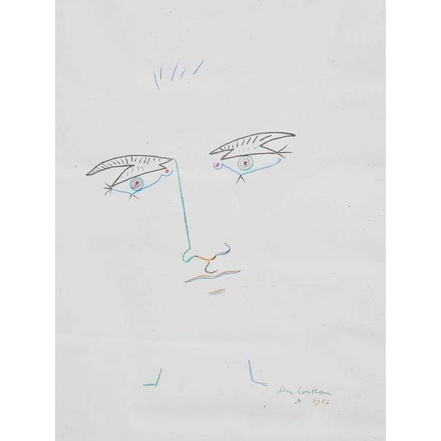 Original Exhibition Poster by Jean Cocteau, 1982 For Sale - Image 12 of 17
