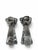 Baccarat Vintage Baccarat France "Diomede" Clover Crystal Candlesticks - A Pair For Sale - Image 4 of 5