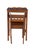 Mid-Century Modern Mid Century Art Deco Style Mahogany Telephone Table Desk & Chair For Sale - Image 3 of 17