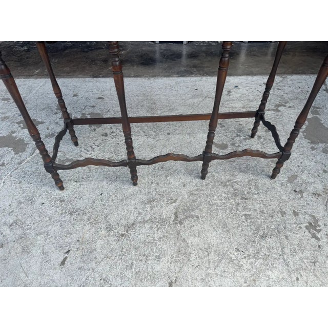 Wood Mid 20th Century Imperial Carved Wood Console For Sale - Image 7 of 7